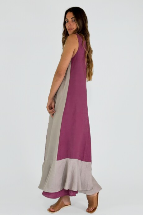 VESTIDO CAMILA Fucsia