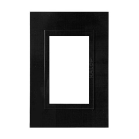 PLACA 3 MODULOS ZEN BASIC. NEGRA PLACA 3 MODULOS ZEN BASIC. NEGRA