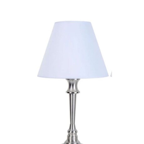 Lámpara De mesa Lillie 1 luz De Metal y Tela Lámpara De mesa Lillie 1 luz De Metal y Tela