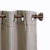 VARA METAL BRONCE P/CORTINA 218-304.8CM Unica