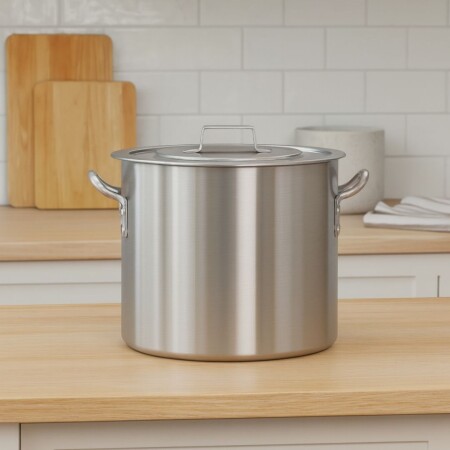 Olla alta de aluminio 28cm 15,3 litros Olla alta de aluminio 28cm 15,3 litros