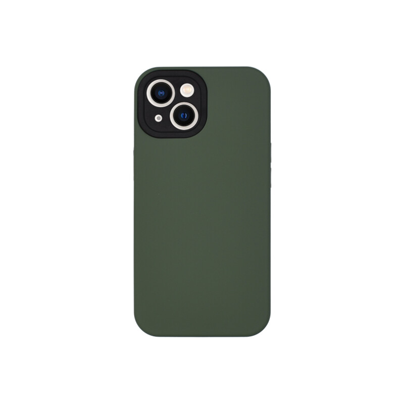 Protector rígido para iPhone 13/14 color verde oscuro Protector Rígido Para Iphone 13/14 Color Verde Oscuro