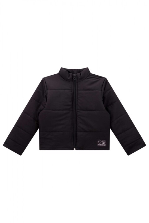 Campera Puffer Negro