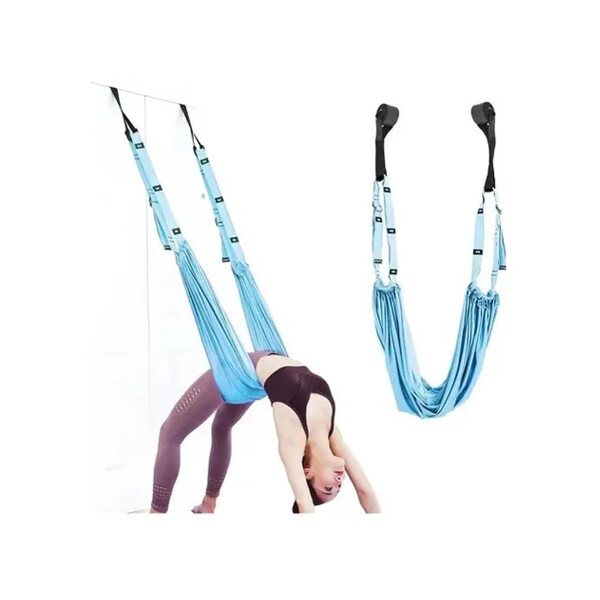 Tela Para Estiramientos De Yoga o Pilates Celeste