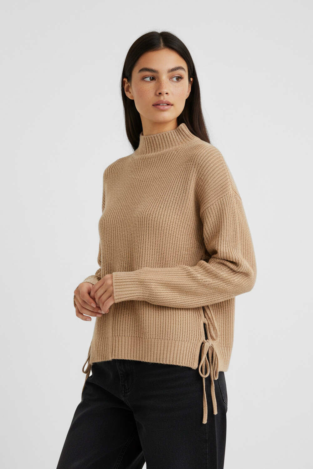 Sweater Olmos Taupe Claro