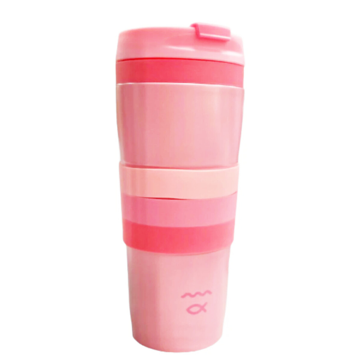 Jarra Térmica Mug Río Bandas 350ML - ROSA 