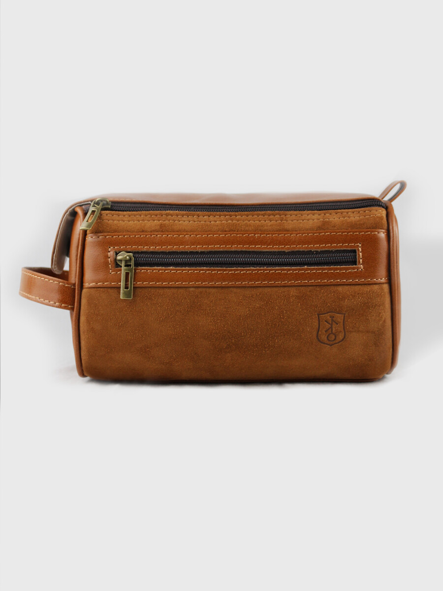 Necessaire Gregorio - Grande - Camel 