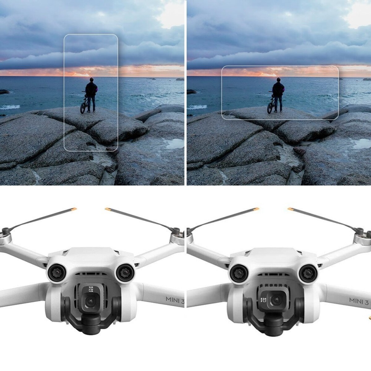 Drone DJI Mini 3 Pro GL con Control RC-N1 Gris