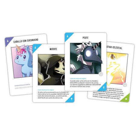 Expansión Juego de Mesa Unstable Unicorns Apocalipsis Irisado +8 001