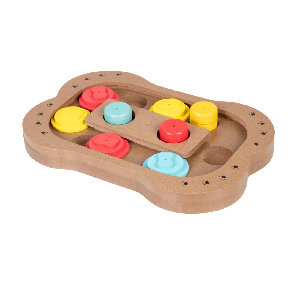 JUEGO DE MADERA INTERACTIVO MADERA MULTICOLOR BONE