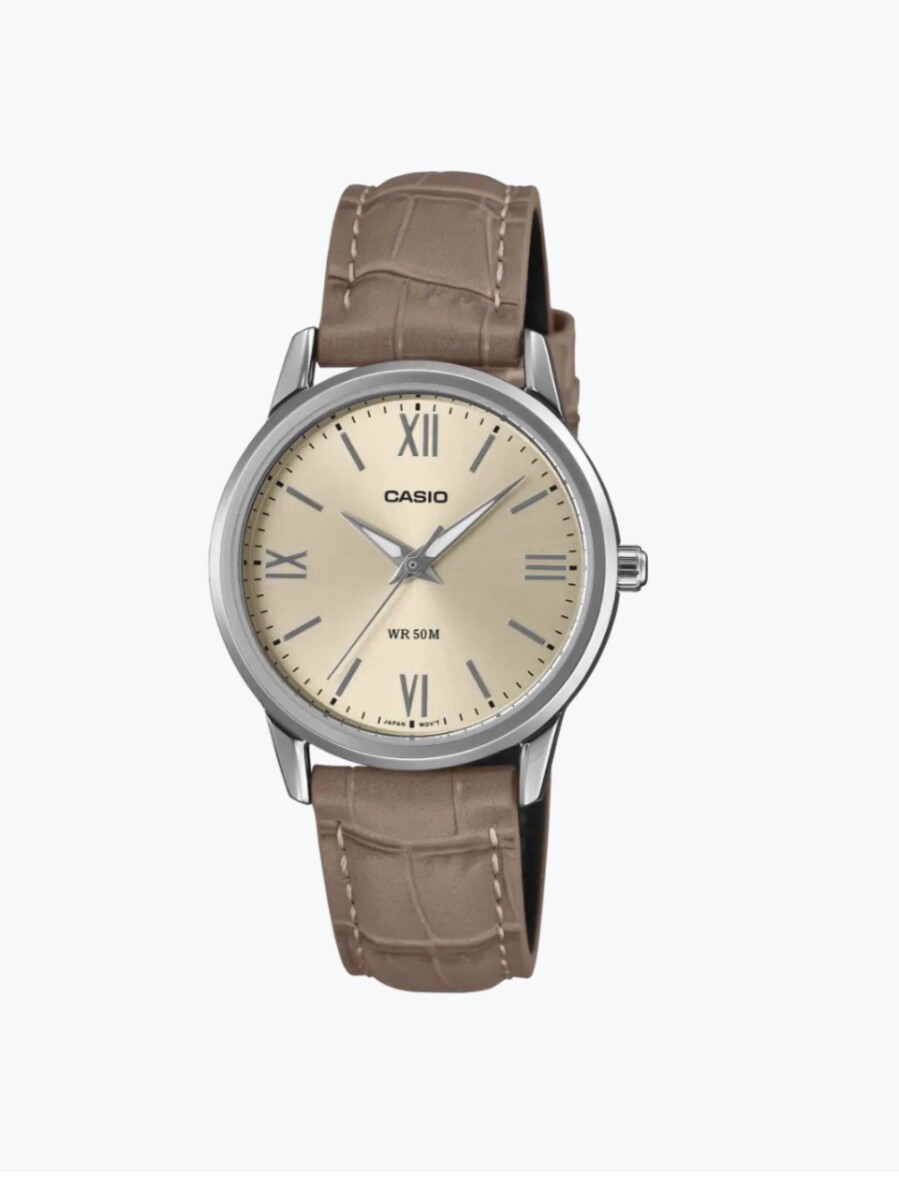 Reloj Casio correa de cuero 