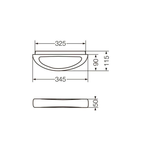TOALLERO INTEGRAL BLANCO BRILLO ACCESORIO BAÑO BLANCO