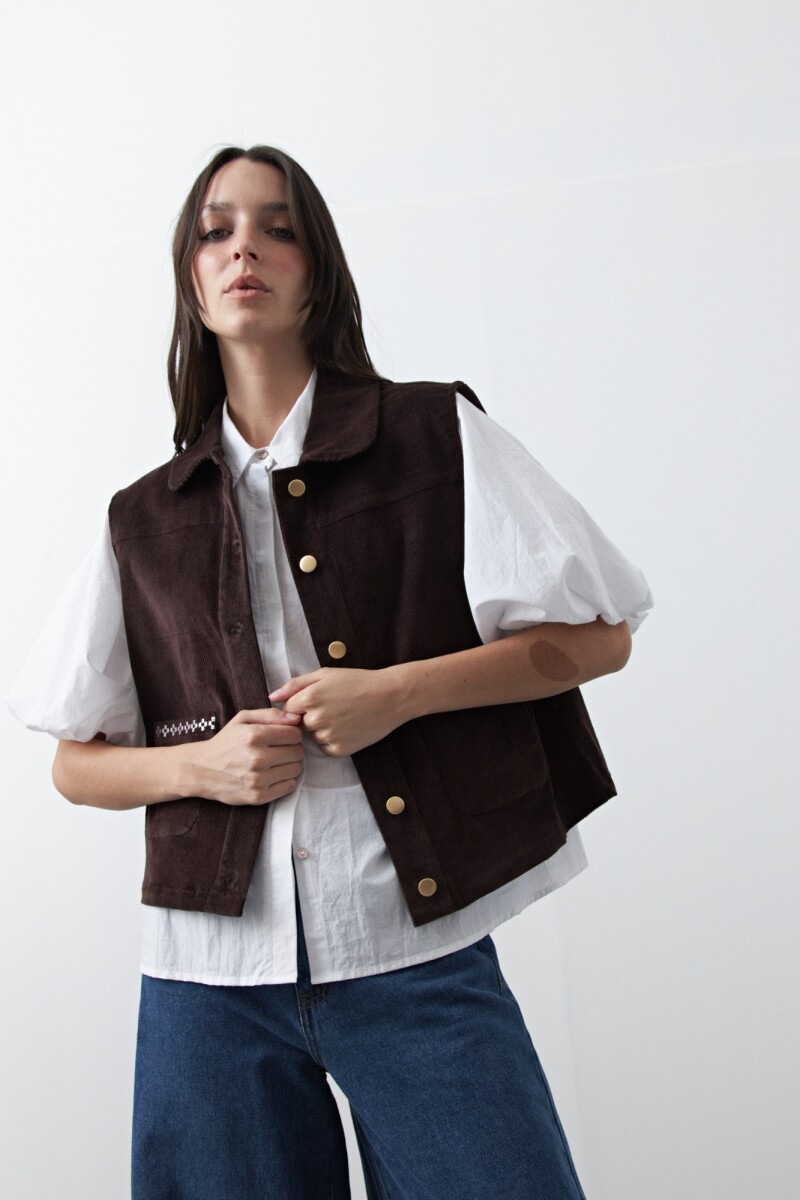 CHALECO BANNACK Chocolate