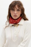 Sweter Polo Peter Cotton Cashmere Off White