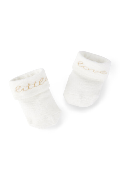 Pack dos pares de medias de algodón, con puño plegable Pack dos pares de medias de algodón, con puño plegable