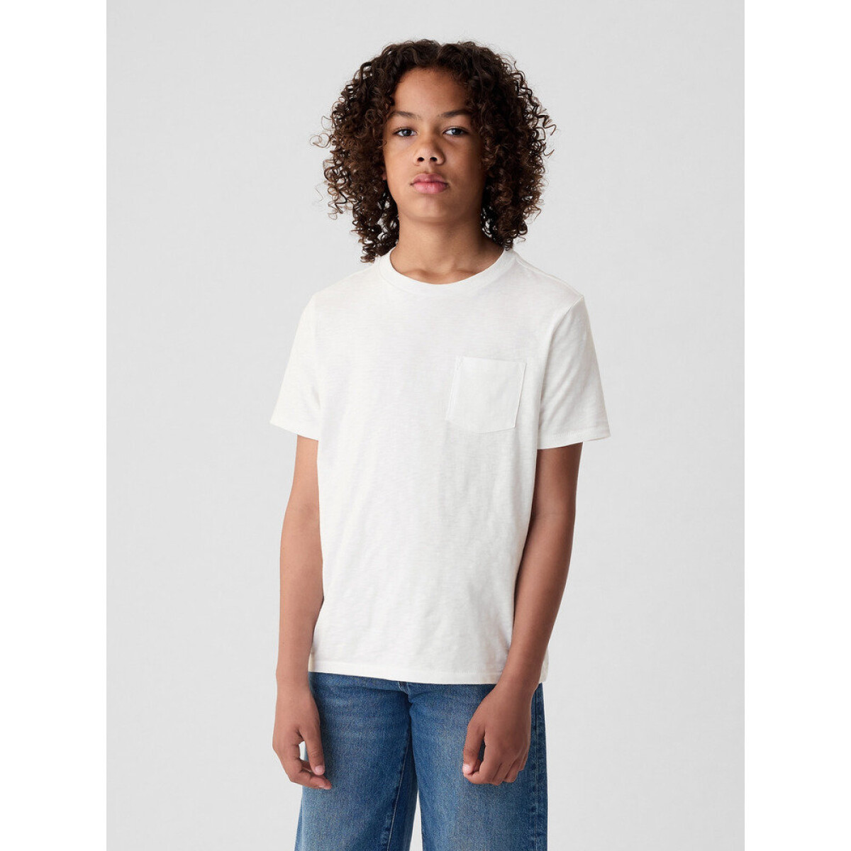 SS PKT TEE - OPTIC WHITE 