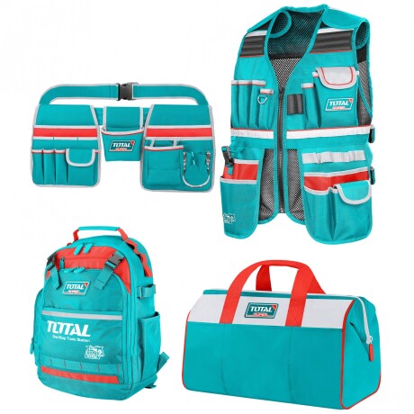 Kit Organizador De Herramientas: Mochila, Bolso, Cinturón Y Chaleco Kit Organizador De Herramientas: Mochila, Bolso, Cinturón Y Chaleco