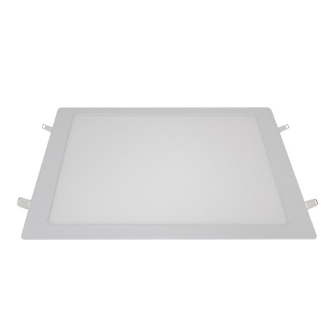 PANEL LED SLIM EMBUTIR CUADRADO 24W 3000K BLANCO OFER PANEL LED SLIM EMBUTIR CUADRADO 24W 3000K BLANCO OFER