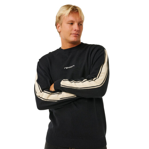 Buzo Rip Curl Inner Visions Stripe Knit Crew Buzo Rip Curl Inner Visions Stripe Knit Crew