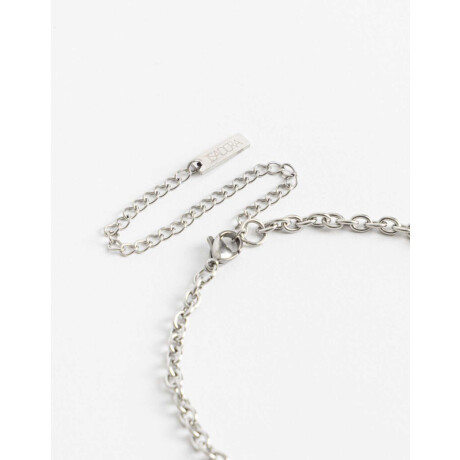 Collar De Acero Men´s Collection Plateado