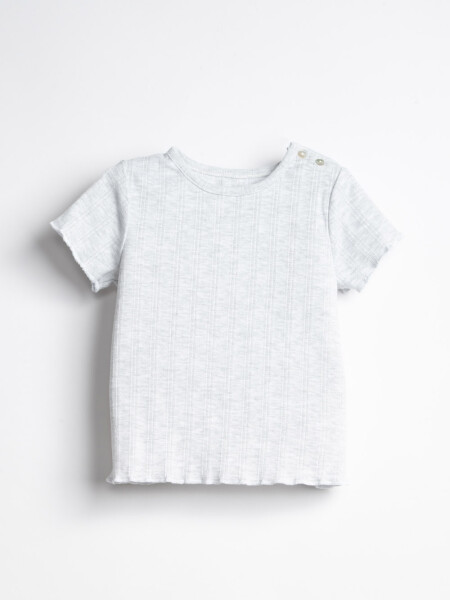 Remera fantasía Gris Melange