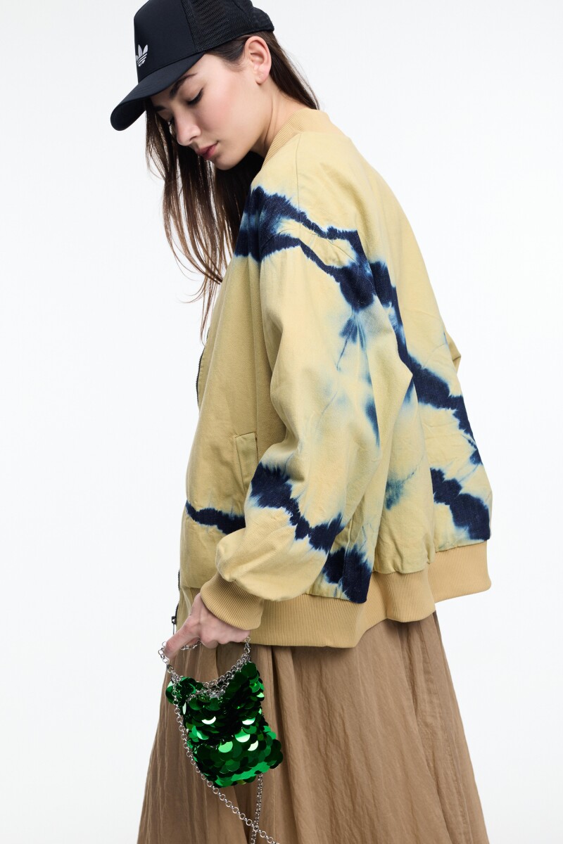 Campera bomber Beige