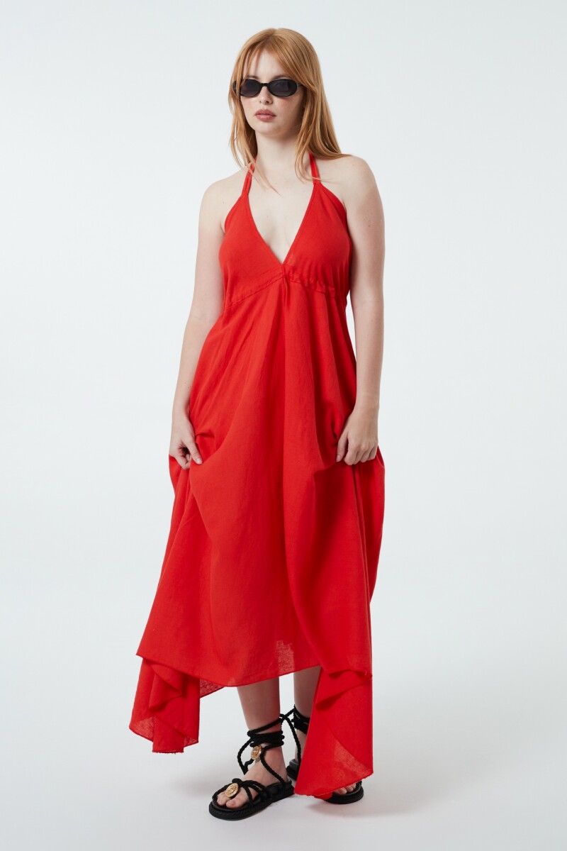 VESTIDO Rojo