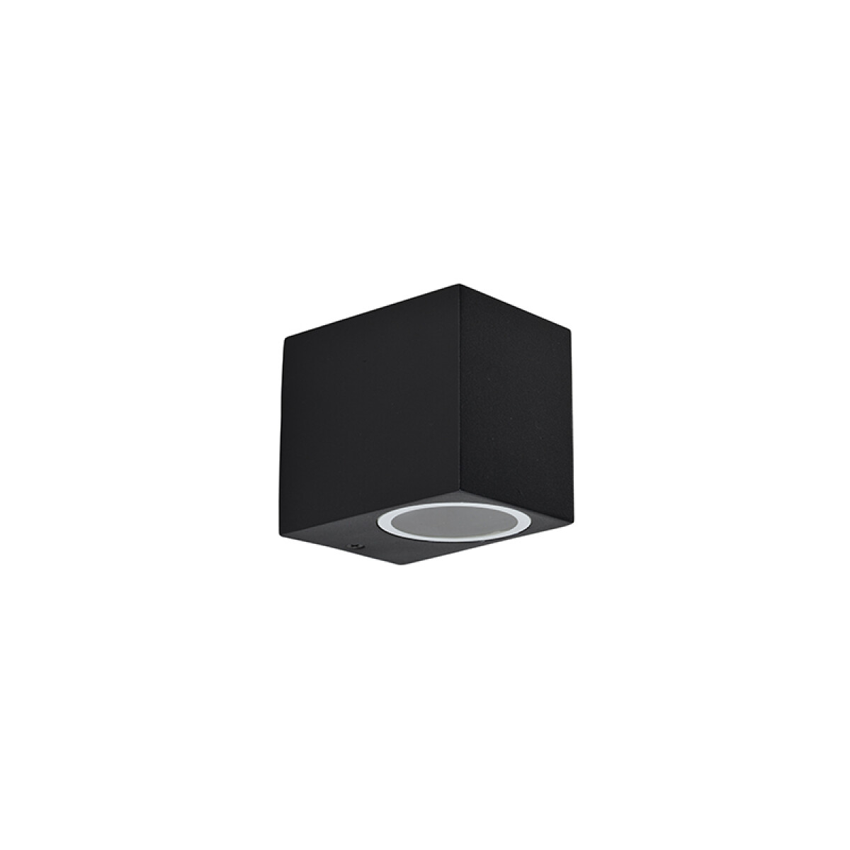 Aplique de pared exterior aluminio negro IP45 GU10 - IX9830 