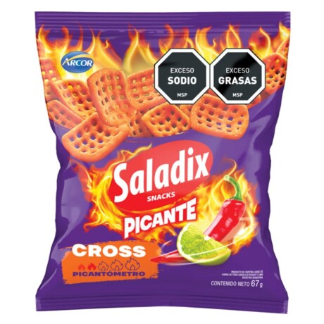 Snack Saladix cross picantes 67g Snack Saladix cross picantes 67g