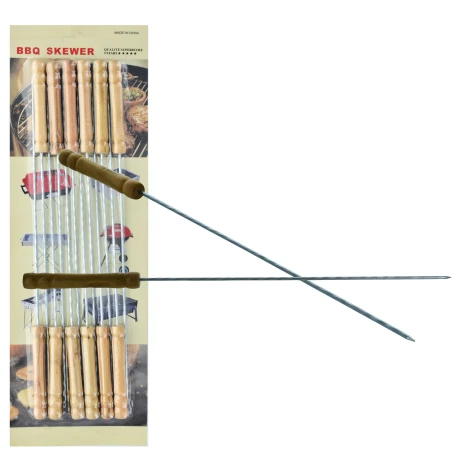 PINCHOS BROCCHETE PARA BARBACOA EN BLISTER x12 PINCHOS BROCCHETE PARA BARBACOA EN BLISTER x12