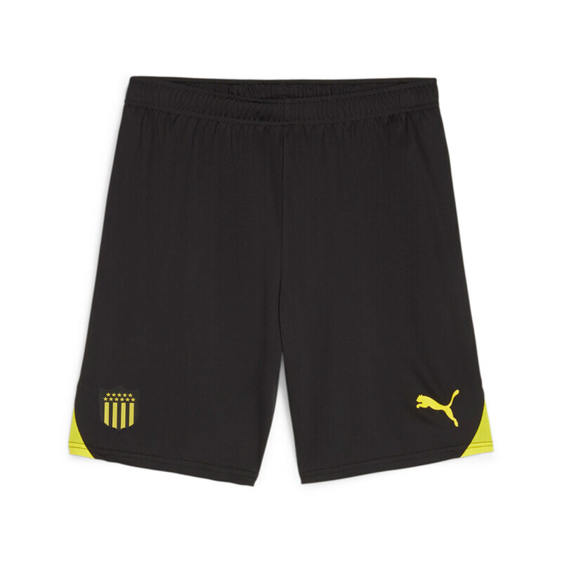 Short Peñarol Puma Team Goal Niño Negro / Amarillo Negro-Amarillo