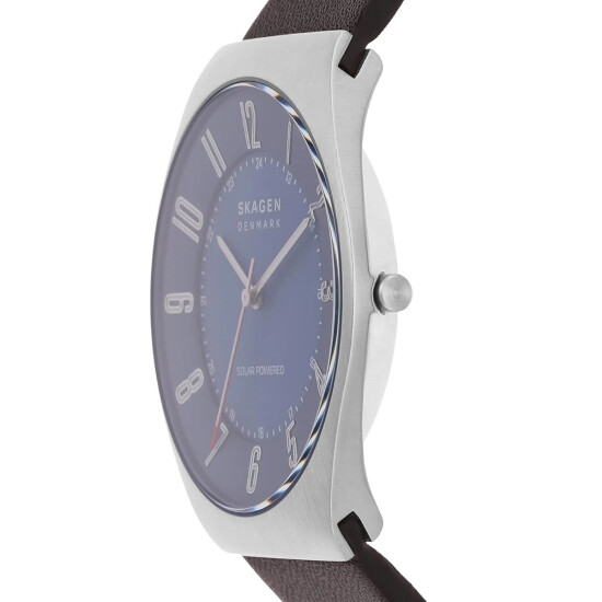 Reloj SKAGEN GRENEN SOLAR Cuero Marron Esfera 37mm 0