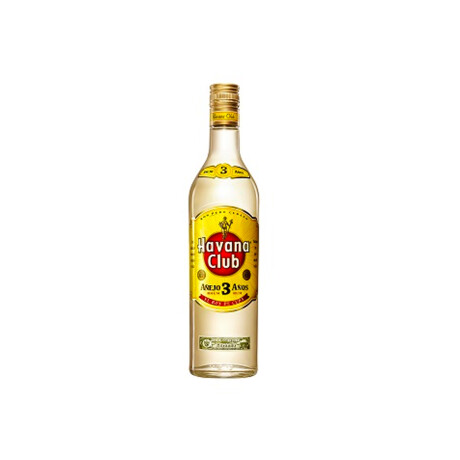 Ron Havana Blanco 3 Años 750 ml