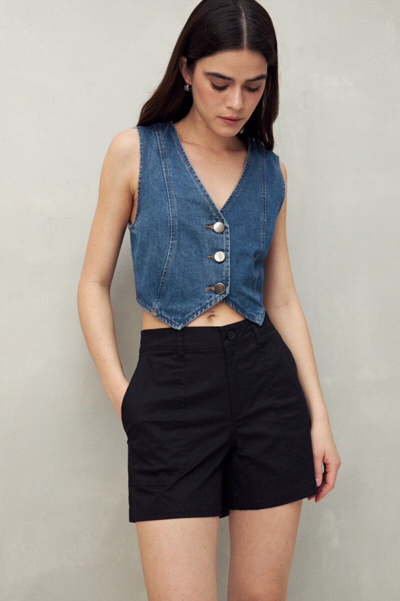 SHORT TAKAI Negro
