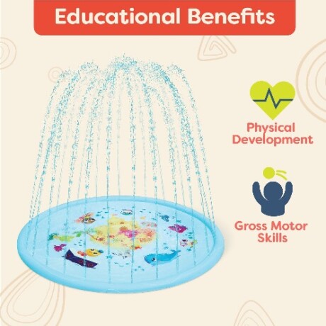 Alfombra fuente de agua 171cm Alfombra fuente de agua 171cm