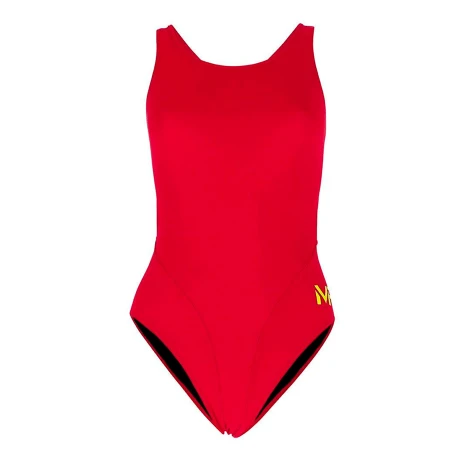Phelps - Malla de Baño para Mujer Team Solids Comp Back SW257060620 - Uv Upf 50+.. 20. 001