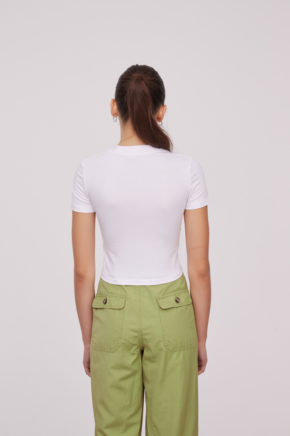 Remera Flored Blanco