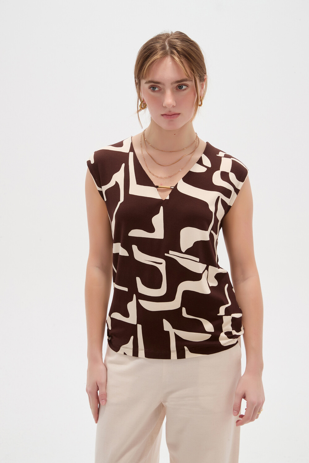 Blusa Olsar Estampado 1