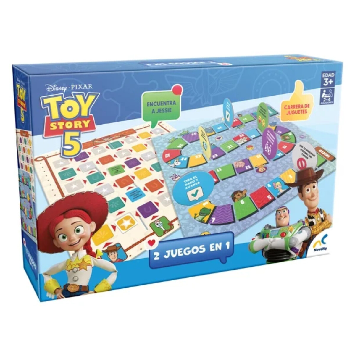 JUEGOS 2 EN 1 TOY STORY 5 