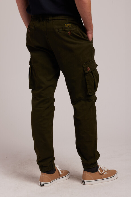 PANTALON CARGO ENCOR DIXIE Militar