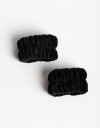 Complementos de Cosmética Muñequeras Para Rutina Facial - Negro