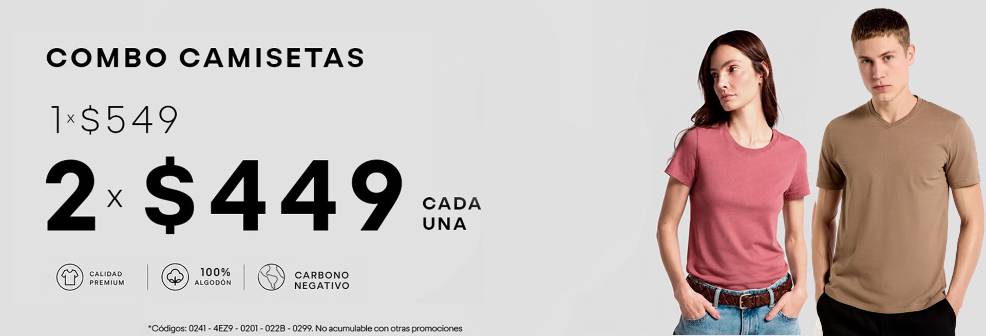Promo 2x$449 c/u