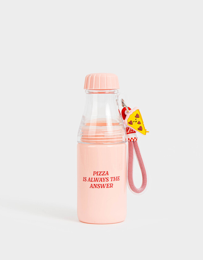 Accesorios Cocina Foodie Botella De Plastico En Forma De Coca Con Strap Y Tag De Silicona - Combinacion Multicolor