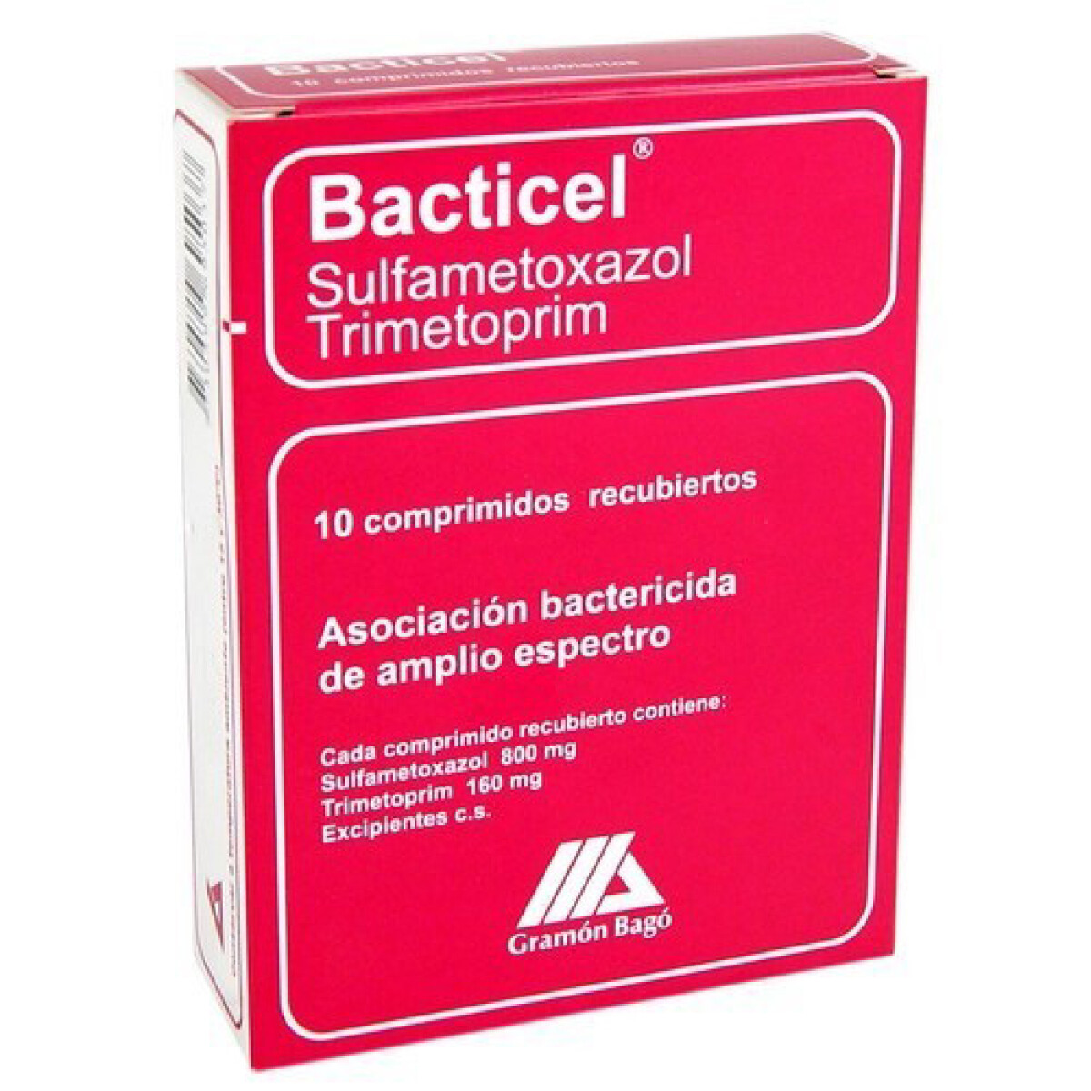Bacticel 10 Comprimidos 