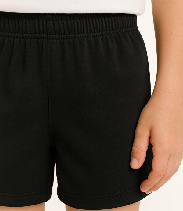 Short Rugby Dry Confort Negro