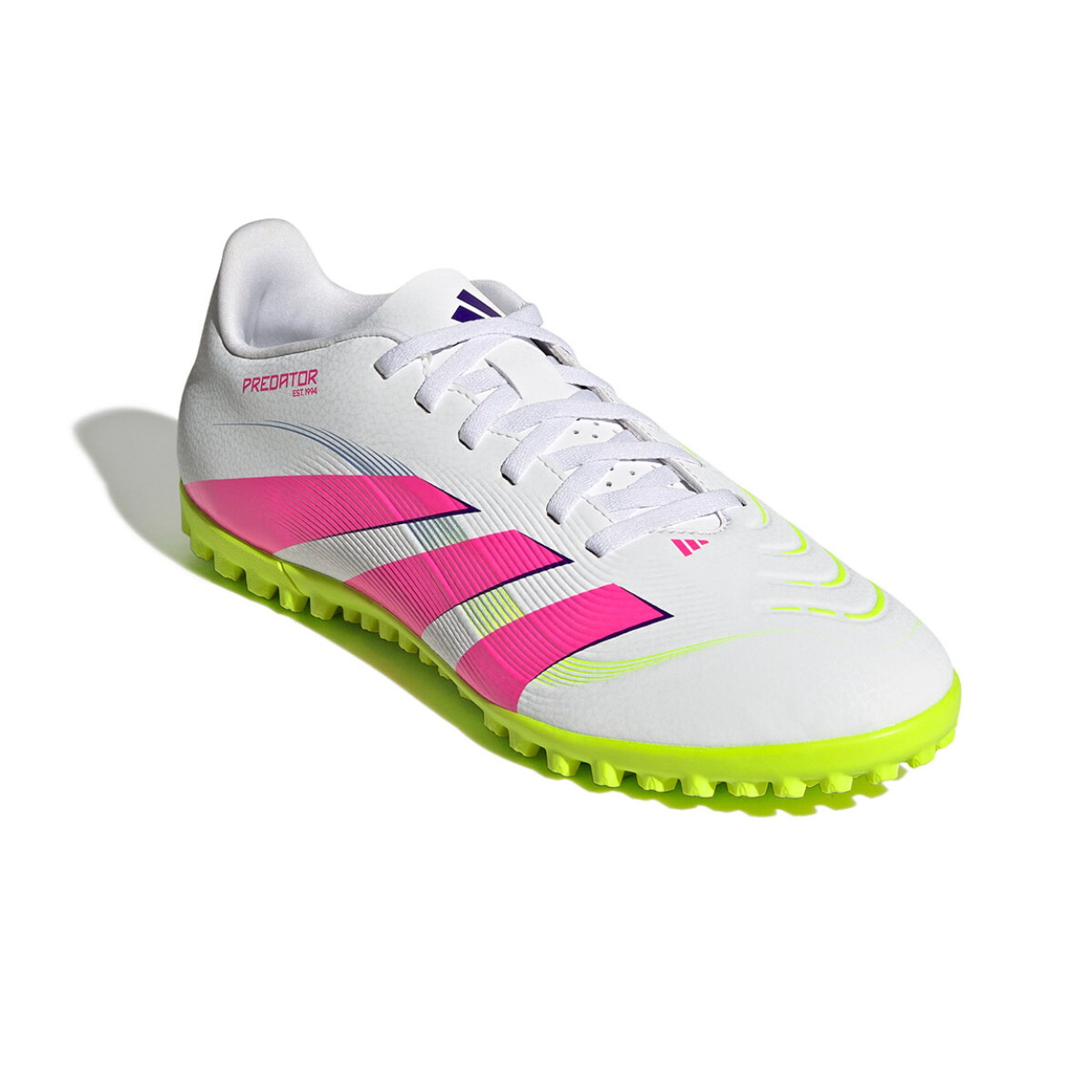 Championes de Fútbol Hombre Adidas Predator Club TF - Blanco-Rosado 
