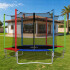 Cama Elástica de 2,44 M Trampolín Saltarín Multicolor (Azul, Rojo y Verde) Cama Elástica de 2,44 M Trampolín Saltarín Multicolor (Azul, Rojo y Verde)