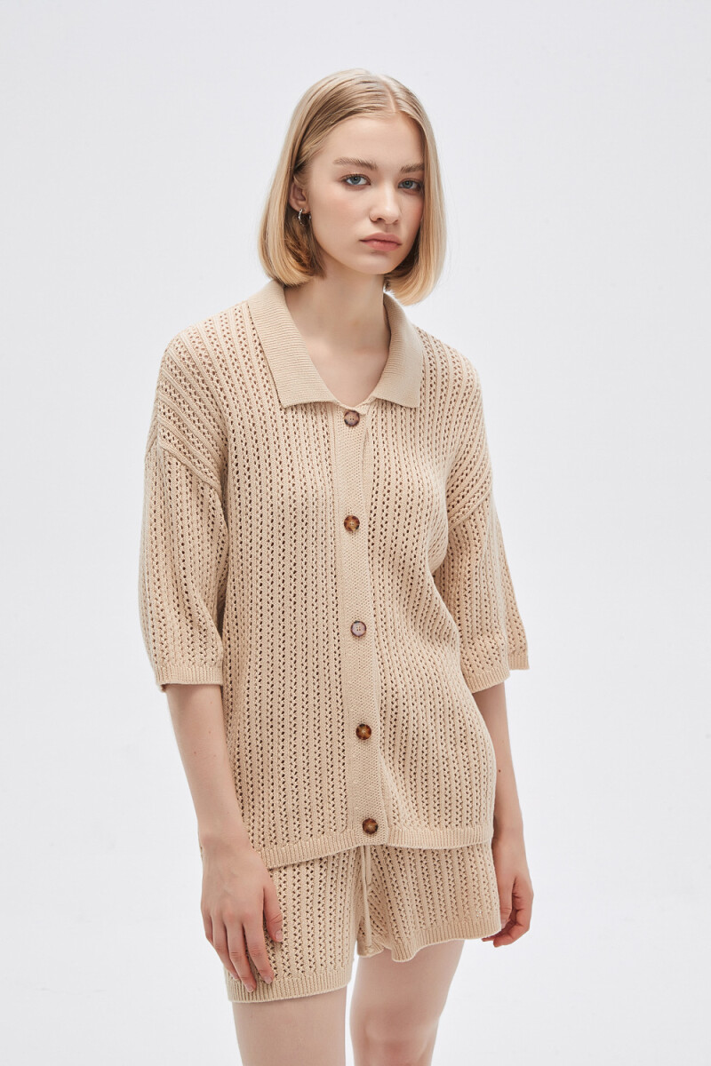 Remera Sham - Beige 