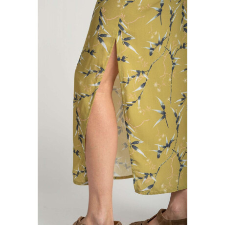 Falda Print Pistacho