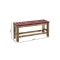 Juego de comedor Linea California Rojo